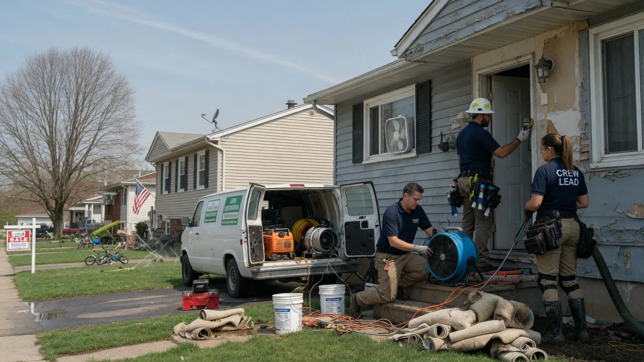 Flood Cleanup in Harrisburg, MO near me