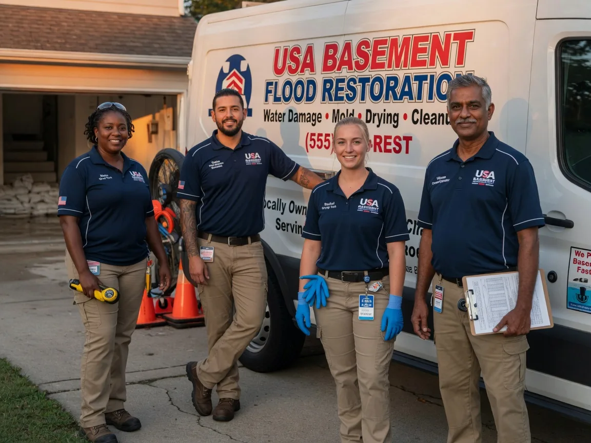 Basement Flood Cleanup company in Harrisburg, MO