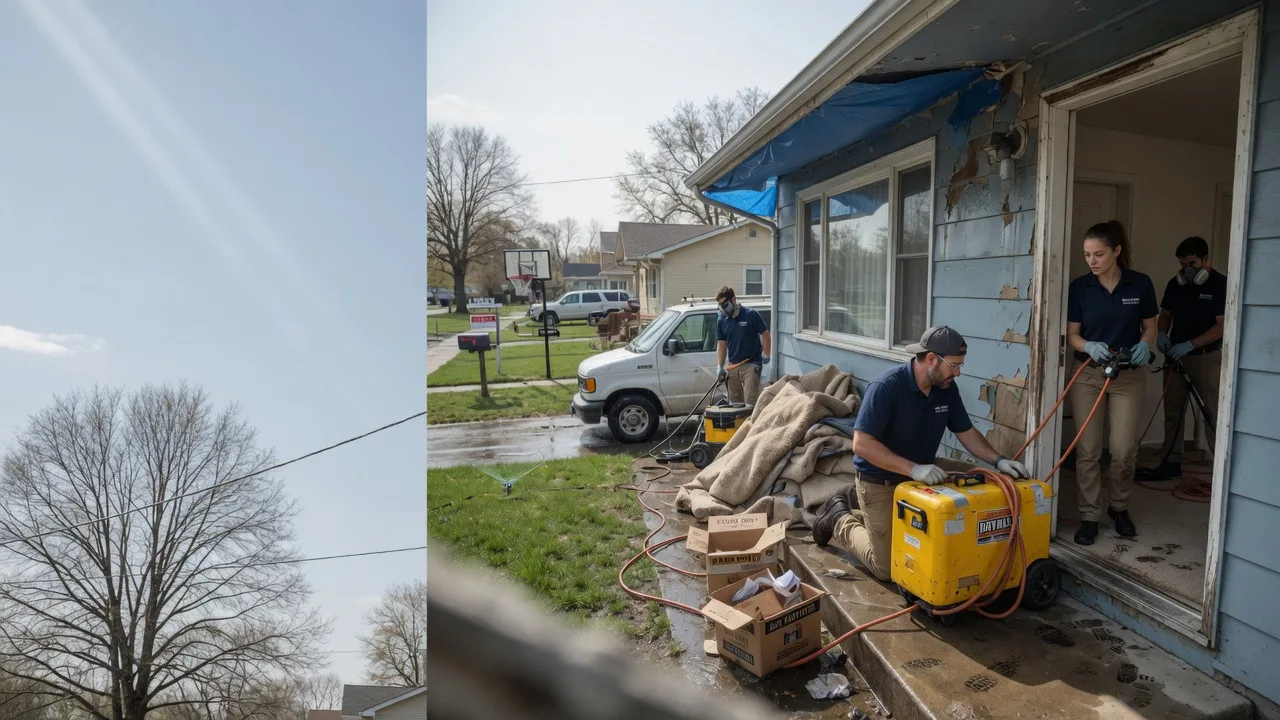 Basement Flood Cleanup in Harrisburg, MO near me